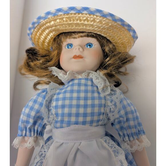 Vtg Little Debbie Cakes Porcelain Doll 14" Collectible 30th Anniversary 1990 - Picture 3 of 10